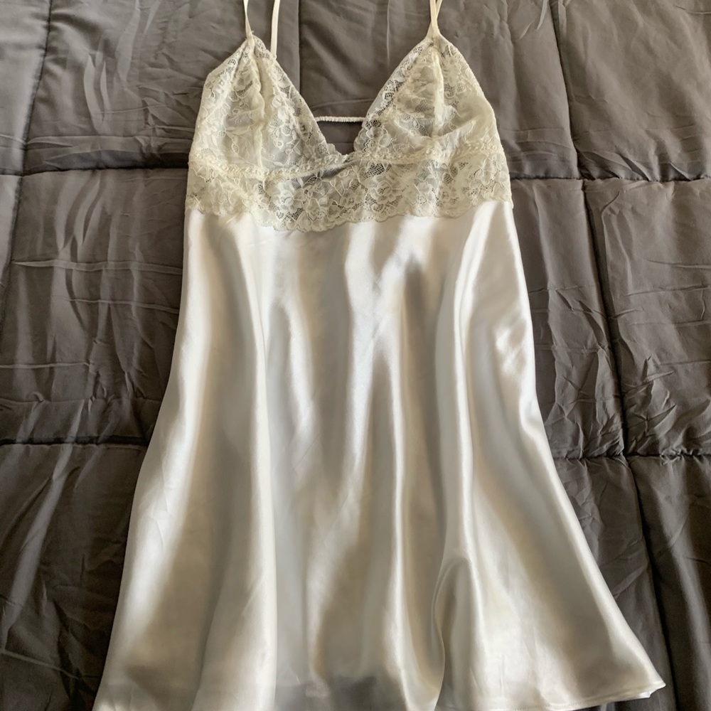 short satin dress